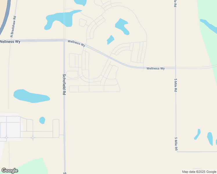 map of restaurants, bars, coffee shops, grocery stores, and more near Schofield Road in Clermont
