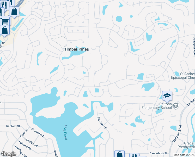 map of restaurants, bars, coffee shops, grocery stores, and more near in Brooksville