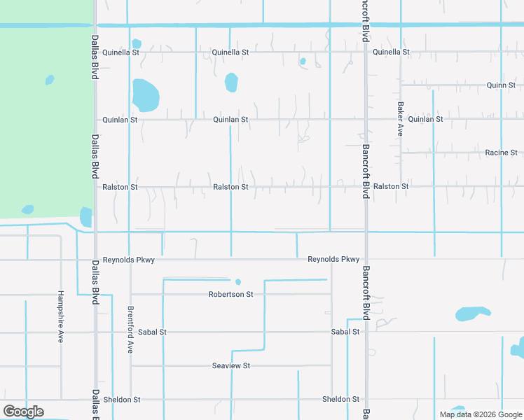 map of restaurants, bars, coffee shops, grocery stores, and more near 19522 Ralston Street in Orlando