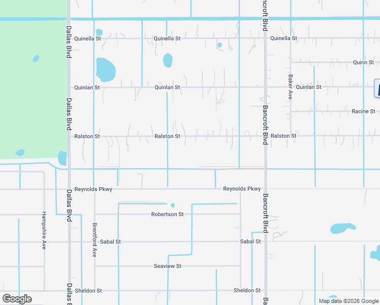 map of restaurants, bars, coffee shops, grocery stores, and more near 19522 Ralston Street in Orlando