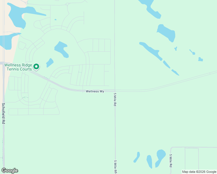 map of restaurants, bars, coffee shops, grocery stores, and more near 5 Mile Road in Winter Garden