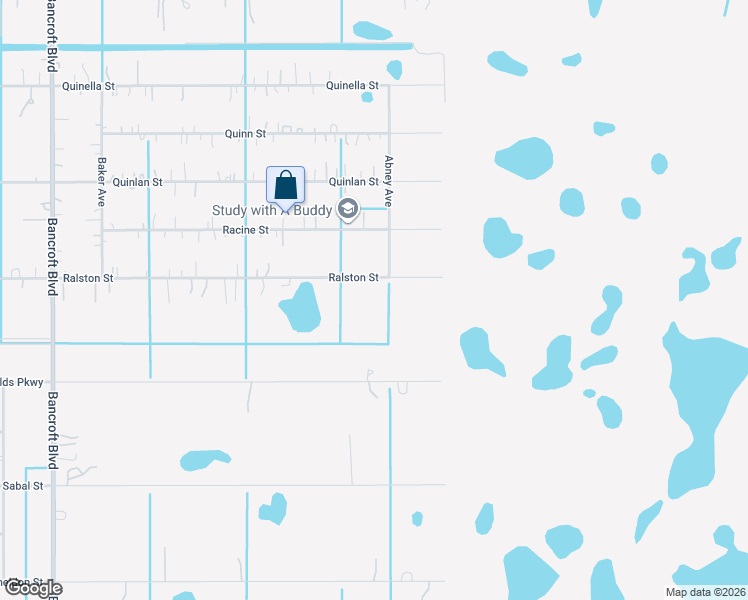 map of restaurants, bars, coffee shops, grocery stores, and more near 20730 Ralston Street in Orlando