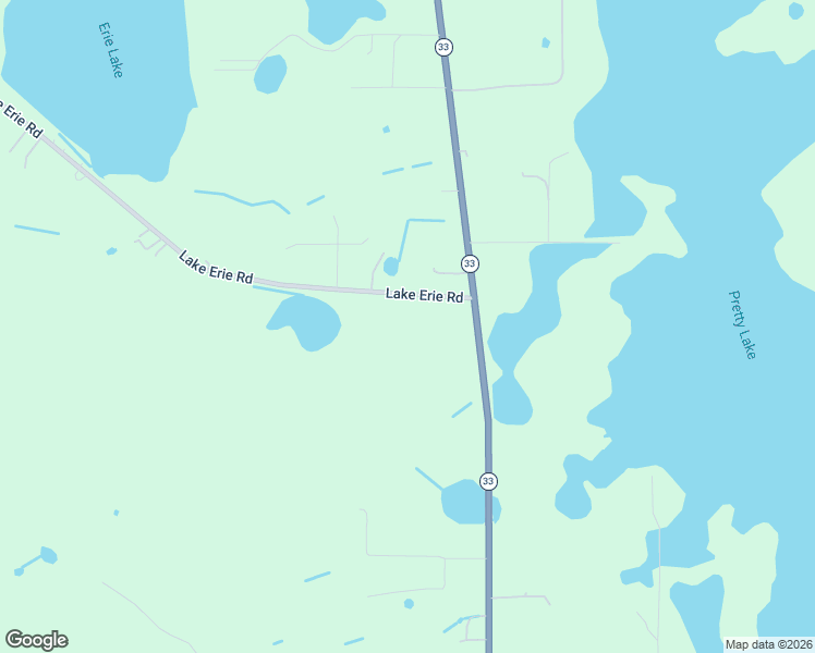 map of restaurants, bars, coffee shops, grocery stores, and more near 6772-7098 Lake Erie Road in Groveland