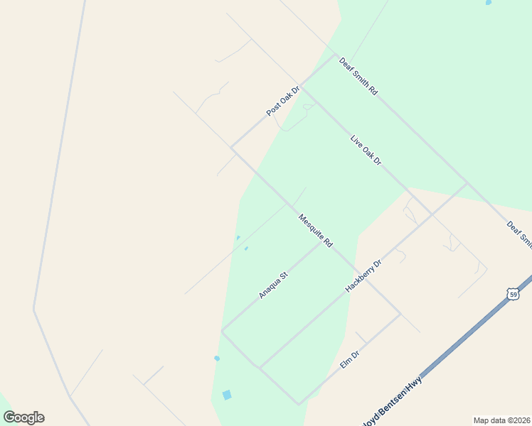 map of restaurants, bars, coffee shops, grocery stores, and more near 3963 Black Jack Road in Beeville