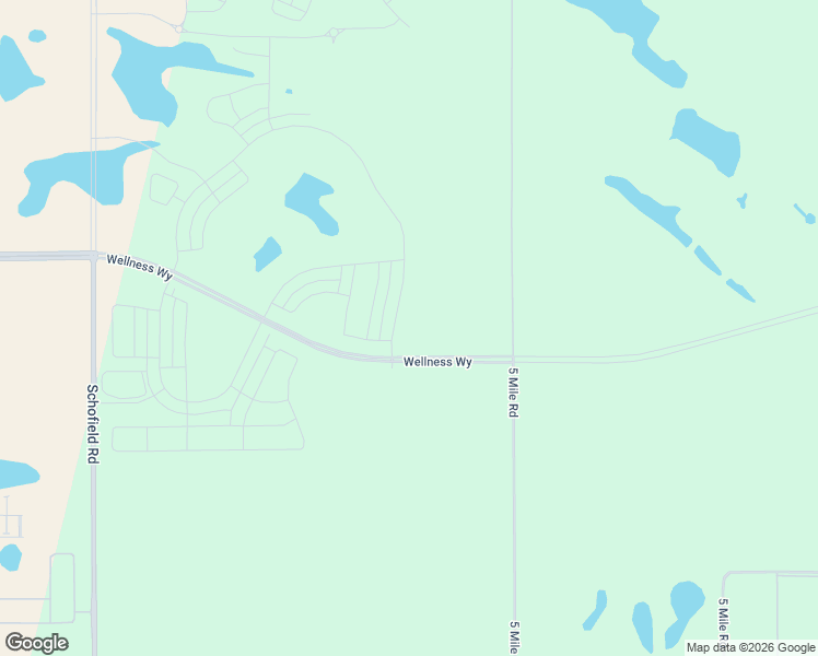 map of restaurants, bars, coffee shops, grocery stores, and more near 5 Mile Road in Winter Garden