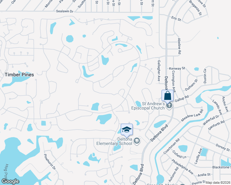 map of restaurants, bars, coffee shops, grocery stores, and more near 7280 Blue Skies Dr in Spring Hill