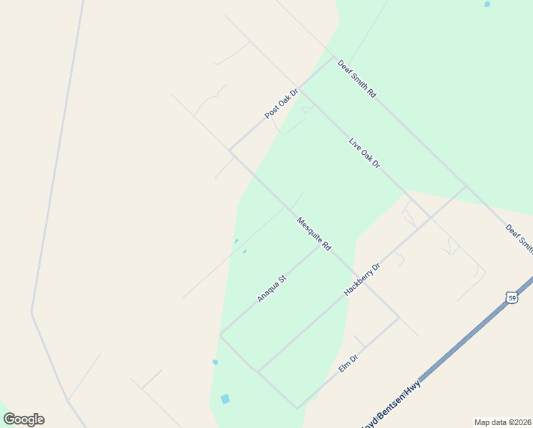 map of restaurants, bars, coffee shops, grocery stores, and more near 3963 Black Jack Road in Beeville