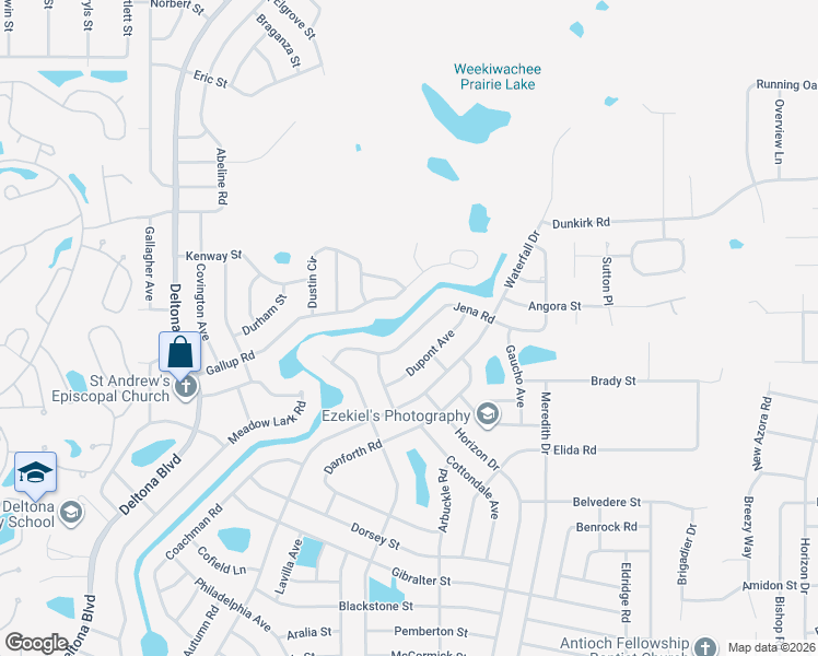 map of restaurants, bars, coffee shops, grocery stores, and more near 9069 Jena Road in Spring Hill