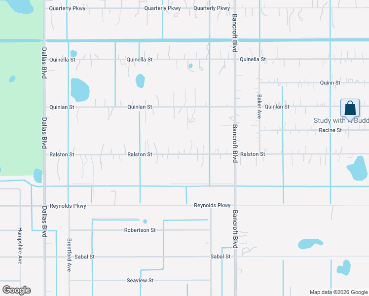 map of restaurants, bars, coffee shops, grocery stores, and more near 19737 Ralston Street in Orlando