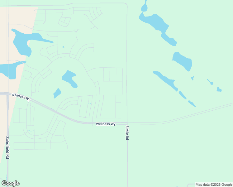 map of restaurants, bars, coffee shops, grocery stores, and more near 5 Mile Road in Winter Garden