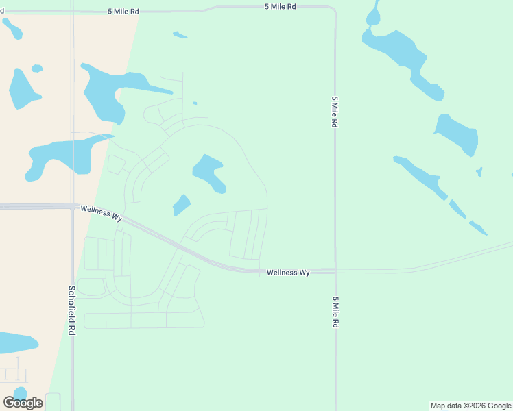 map of restaurants, bars, coffee shops, grocery stores, and more near 5 Mile Road in Winter Garden