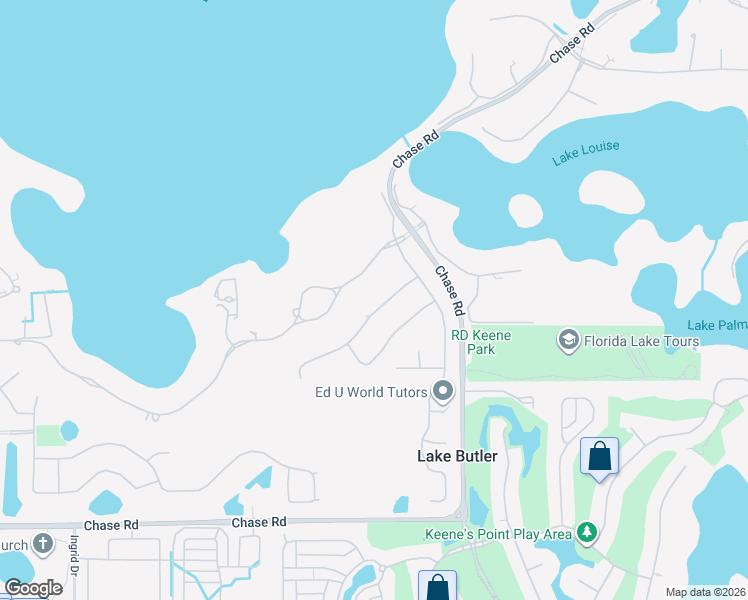 map of restaurants, bars, coffee shops, grocery stores, and more near 11045 Coniston Way in Windermere