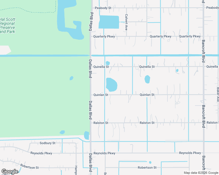 map of restaurants, bars, coffee shops, grocery stores, and more near 19113 Quinlan Street in Orlando