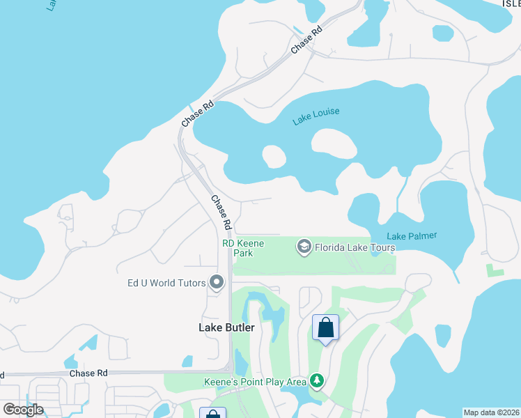 map of restaurants, bars, coffee shops, grocery stores, and more near 6207 Cypress Chase Drive in Windermere