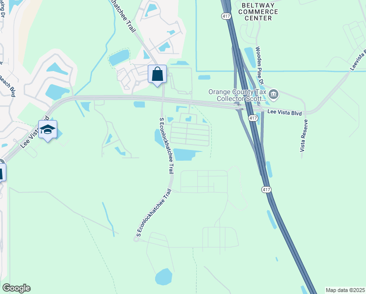 map of restaurants, bars, coffee shops, grocery stores, and more near 6088 Chapledale Drive in Orlando