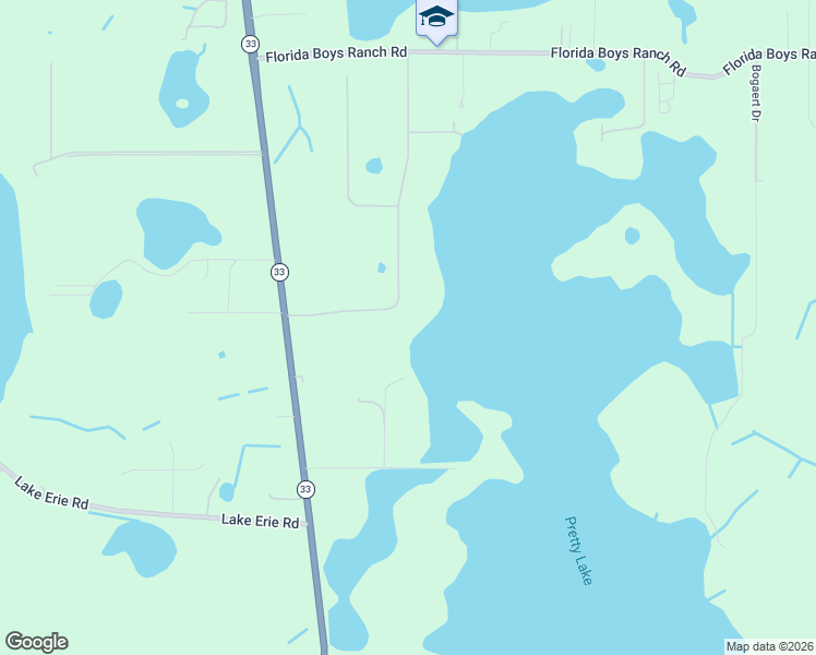 map of restaurants, bars, coffee shops, grocery stores, and more near 5024 Lakeshore Ranch Rd in Groveland