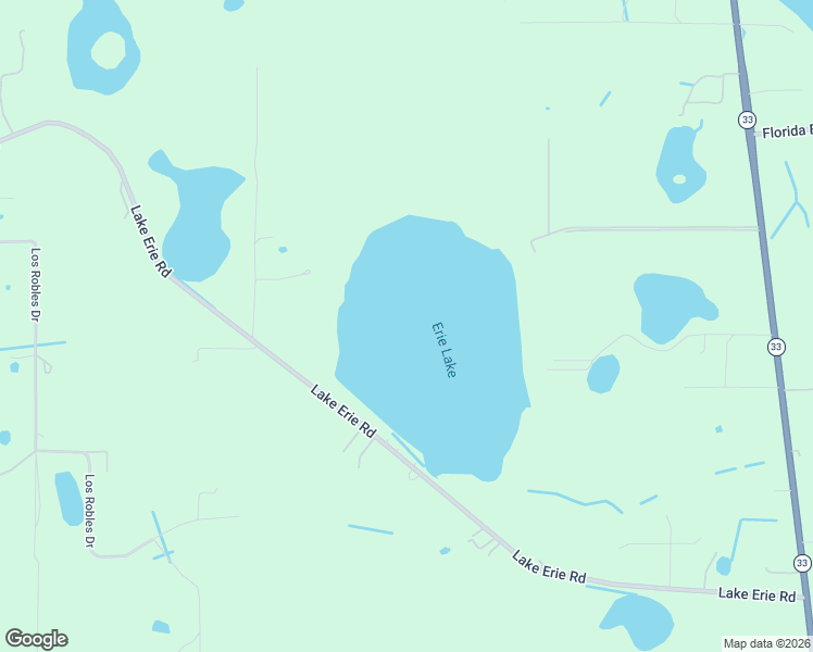 map of restaurants, bars, coffee shops, grocery stores, and more near 6166 Lake Erie Road in Groveland