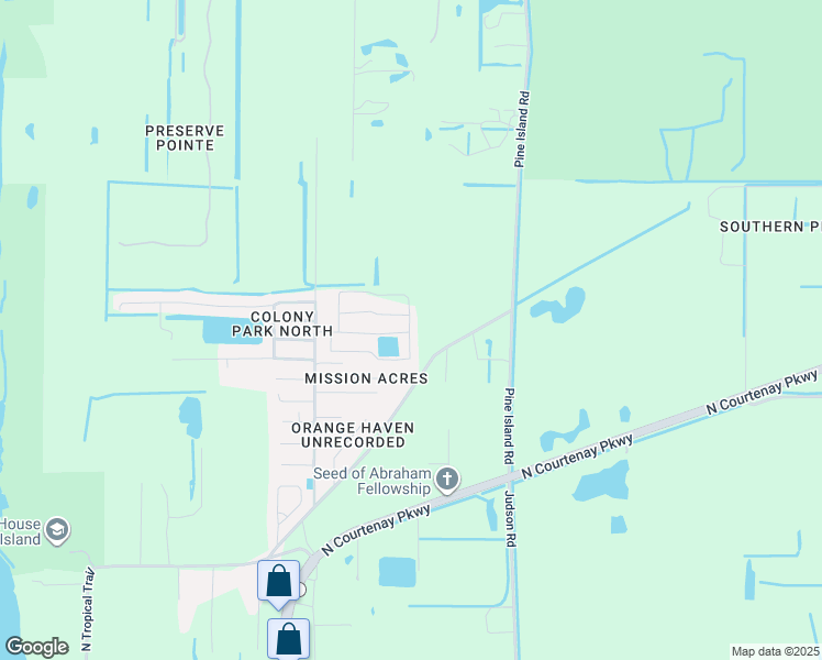 map of restaurants, bars, coffee shops, grocery stores, and more near 6800 Marilane Street in Merritt Island