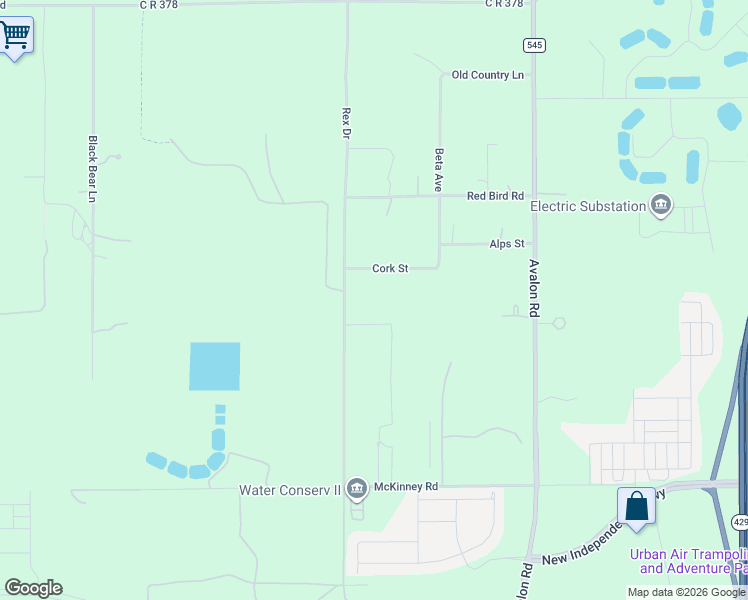 map of restaurants, bars, coffee shops, grocery stores, and more near 17368 Cork Street in Winter Garden