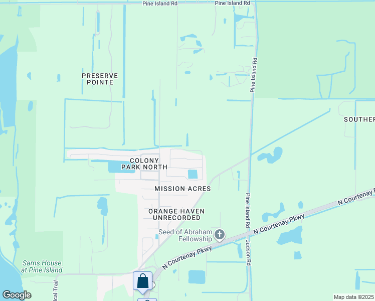 map of restaurants, bars, coffee shops, grocery stores, and more near Marilane Street in Brevard County