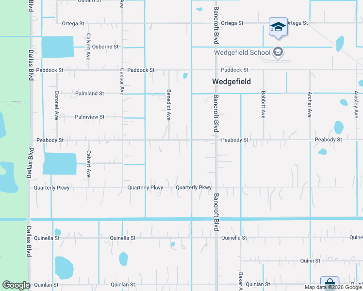 map of restaurants, bars, coffee shops, grocery stores, and more near 19803 Peabody Street in Orlando
