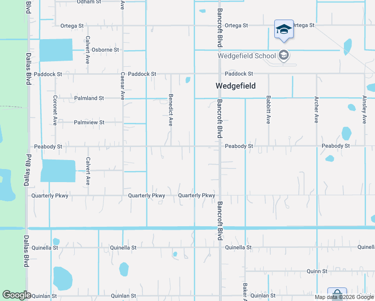 map of restaurants, bars, coffee shops, grocery stores, and more near 19803 Peabody Street in Orlando