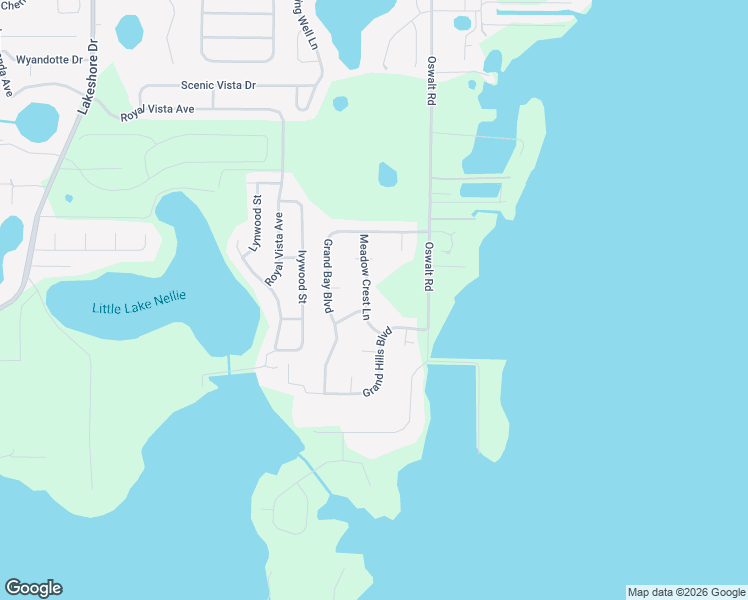 map of restaurants, bars, coffee shops, grocery stores, and more near 9418 Meadow Crest Lane in Clermont