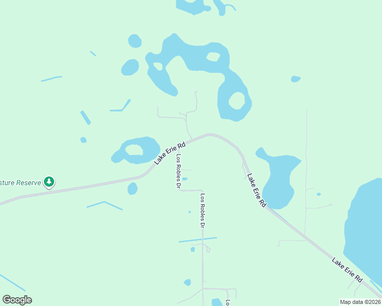 map of restaurants, bars, coffee shops, grocery stores, and more near 9400 Los Robles Drive in Groveland