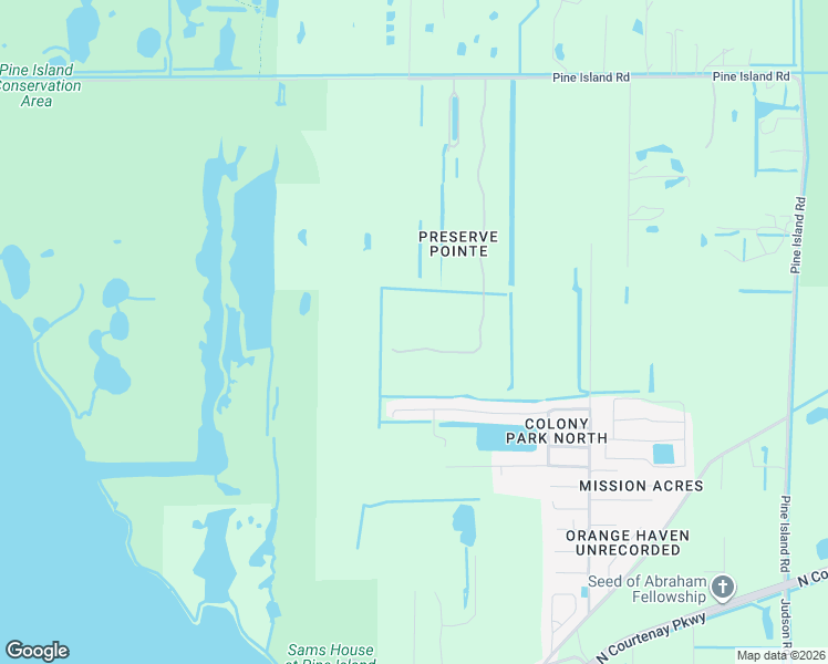 map of restaurants, bars, coffee shops, grocery stores, and more near 7038 Preserve Pointe Drive in Merritt Island