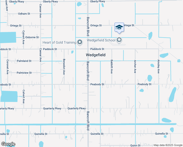 map of restaurants, bars, coffee shops, grocery stores, and more near 4275 Bancroft Boulevard in Orlando