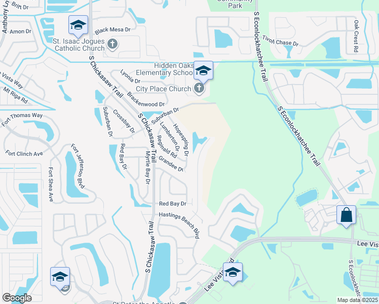 map of restaurants, bars, coffee shops, grocery stores, and more near 4859 Hopespring Drive in Orlando