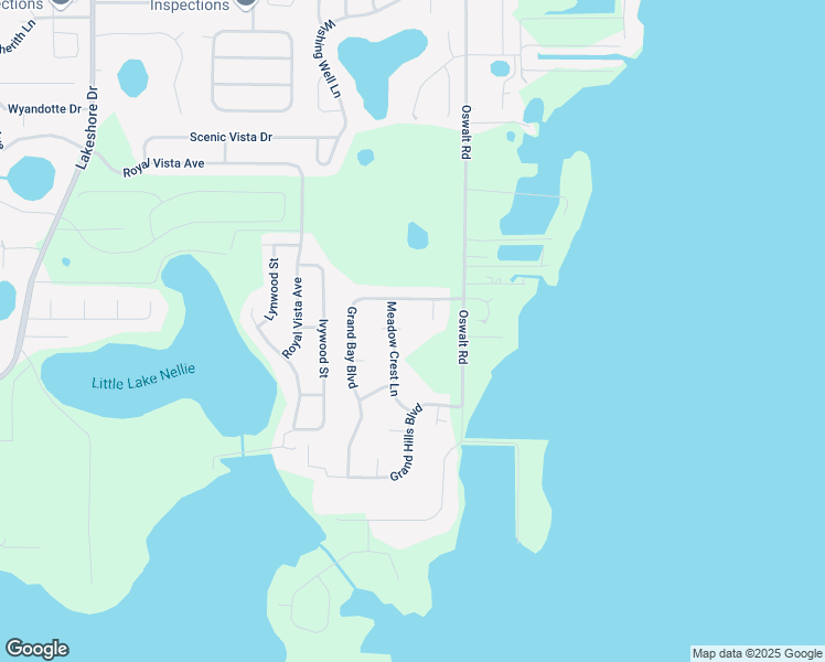 map of restaurants, bars, coffee shops, grocery stores, and more near 11708 Center Pointe Court in Clermont