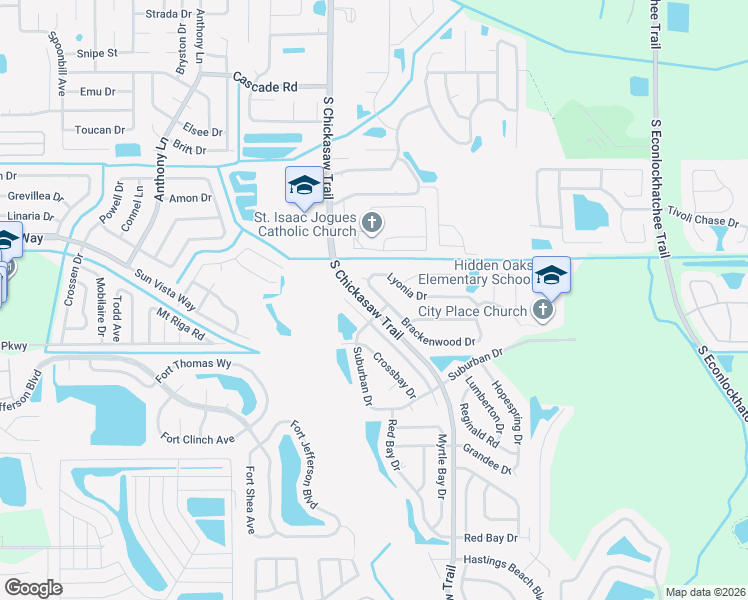 map of restaurants, bars, coffee shops, grocery stores, and more near 4511 Saddle Creek Place in Orlando
