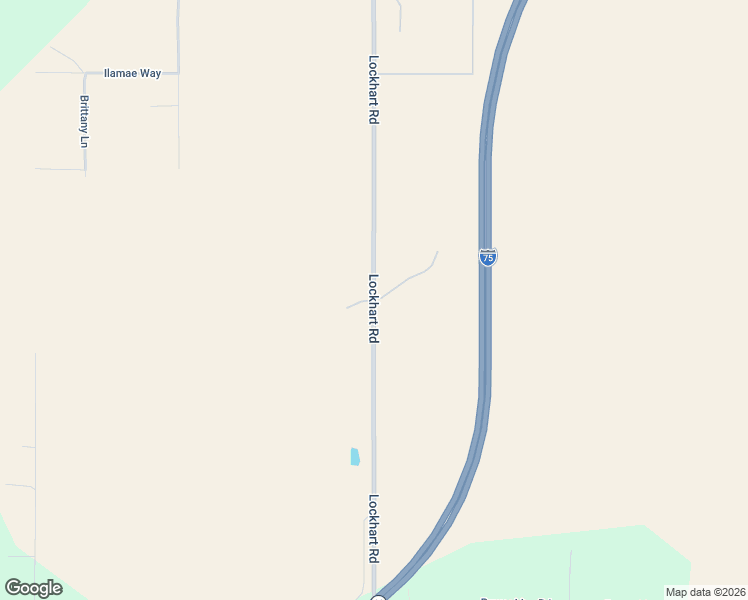 map of restaurants, bars, coffee shops, grocery stores, and more near Lockhart Road in Brooksville