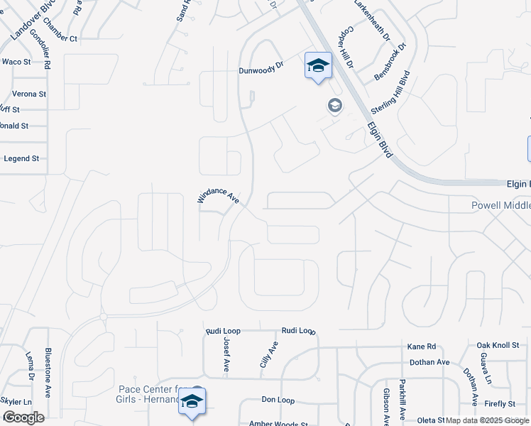 map of restaurants, bars, coffee shops, grocery stores, and more near 13058 Linzia Lane in Spring Hill