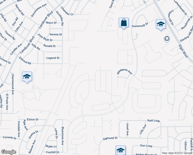 map of restaurants, bars, coffee shops, grocery stores, and more near 12423 Swallow Nest Rd in Spring Hill