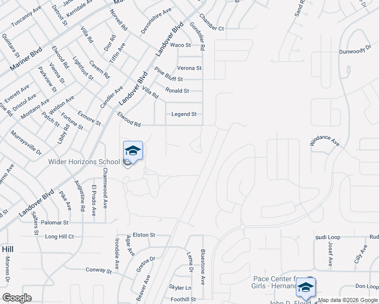 map of restaurants, bars, coffee shops, grocery stores, and more near 4187 Elwood Rd in Spring Hill
