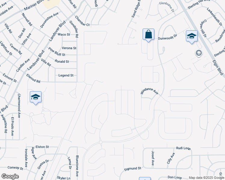 map of restaurants, bars, coffee shops, grocery stores, and more near 12423 Swallow Nest Rd in Spring Hill