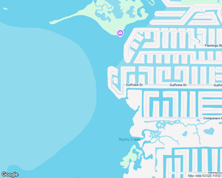 map of restaurants, bars, coffee shops, grocery stores, and more near 3156 Gulf Winds Circle in Hernando Beach