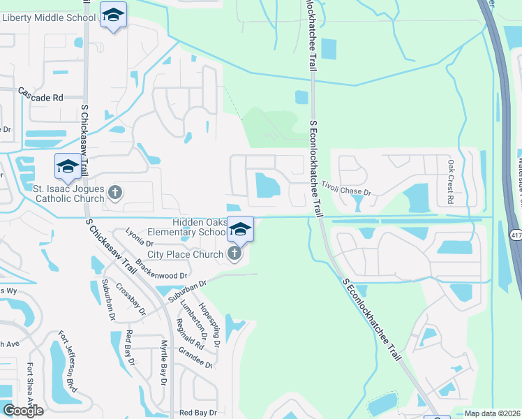 map of restaurants, bars, coffee shops, grocery stores, and more near 5007 Heartland Street in Orlando