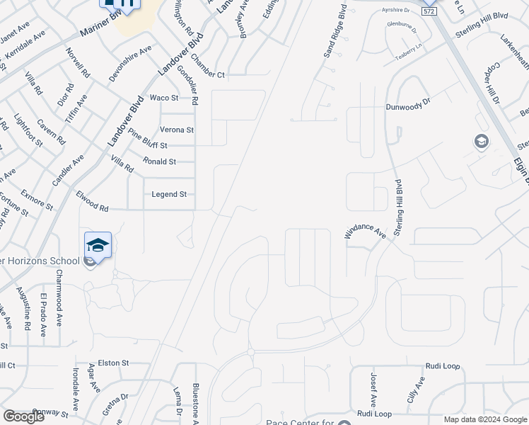map of restaurants, bars, coffee shops, grocery stores, and more near 12423 Swallow Nest Road in Spring Hill