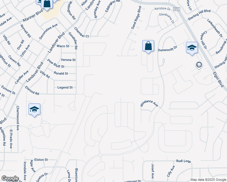 map of restaurants, bars, coffee shops, grocery stores, and more near 12423 Swallow Nest Rd in Spring Hill