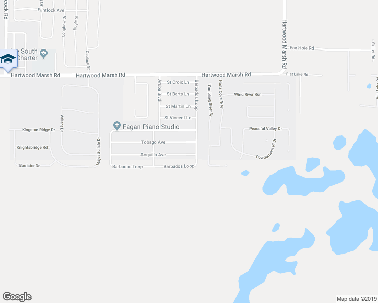 map of restaurants, bars, coffee shops, grocery stores, and more near 3126 Anquilla Avenue in Clermont