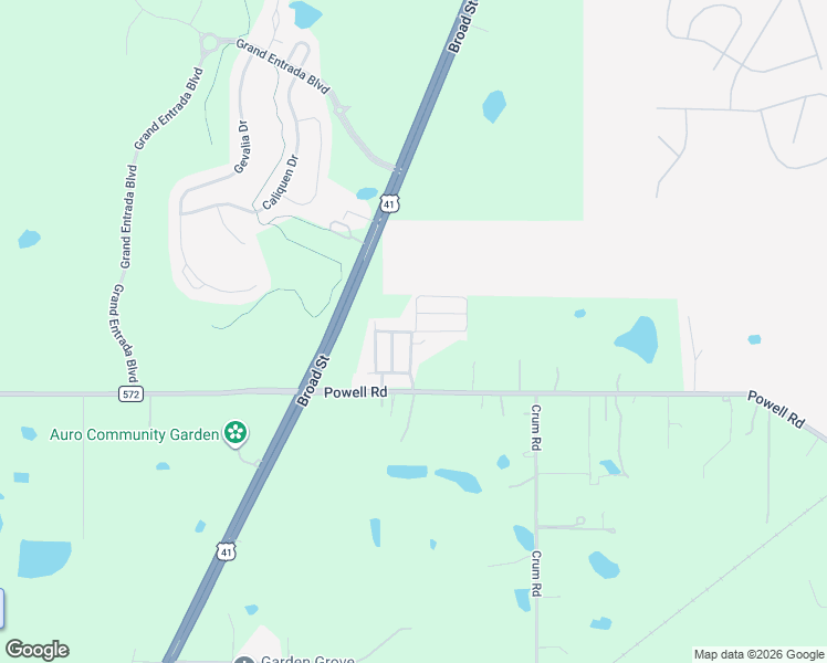 map of restaurants, bars, coffee shops, grocery stores, and more near 16357 Rappelo Drive in Brooksville