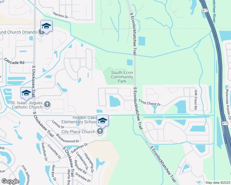 map of restaurants, bars, coffee shops, grocery stores, and more near 9140 Tivoli Chase Drive in Orlando