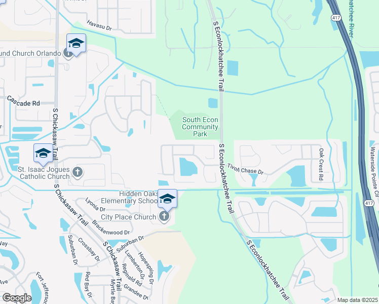 map of restaurants, bars, coffee shops, grocery stores, and more near 9140 Tivoli Chase Drive in Orlando