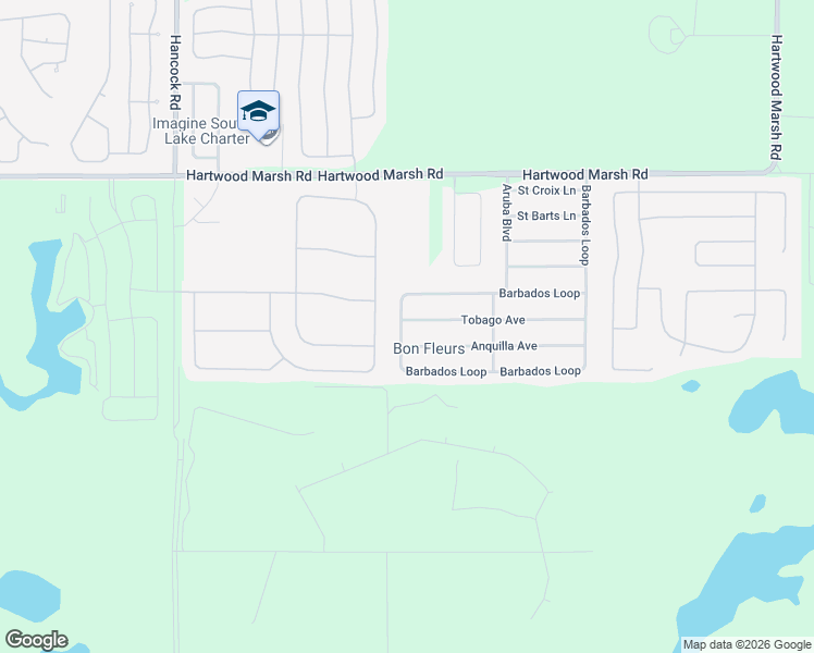 map of restaurants, bars, coffee shops, grocery stores, and more near 4684 Barbados Loop in Clermont