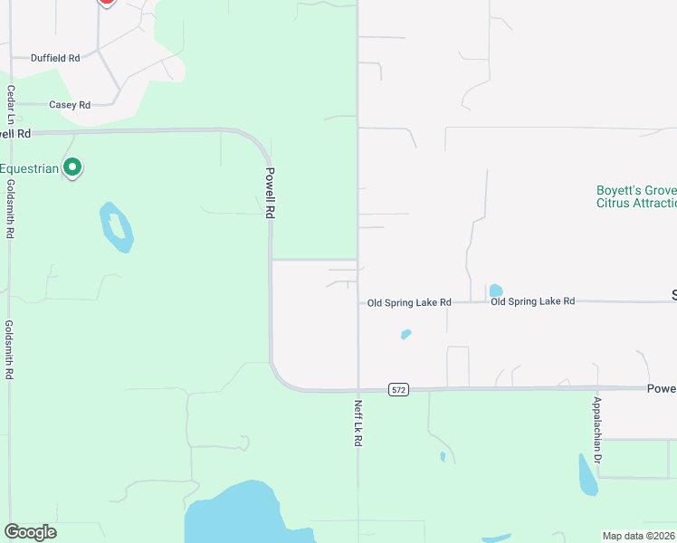 map of restaurants, bars, coffee shops, grocery stores, and more near 4221 Neff Lake Road in Brooksville