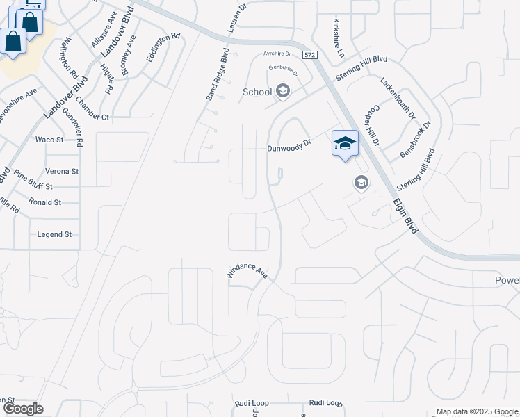 map of restaurants, bars, coffee shops, grocery stores, and more near 4269 Maplehurst Way in Spring Hill