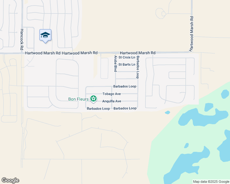 map of restaurants, bars, coffee shops, grocery stores, and more near 3084 Tobago Avenue in Clermont